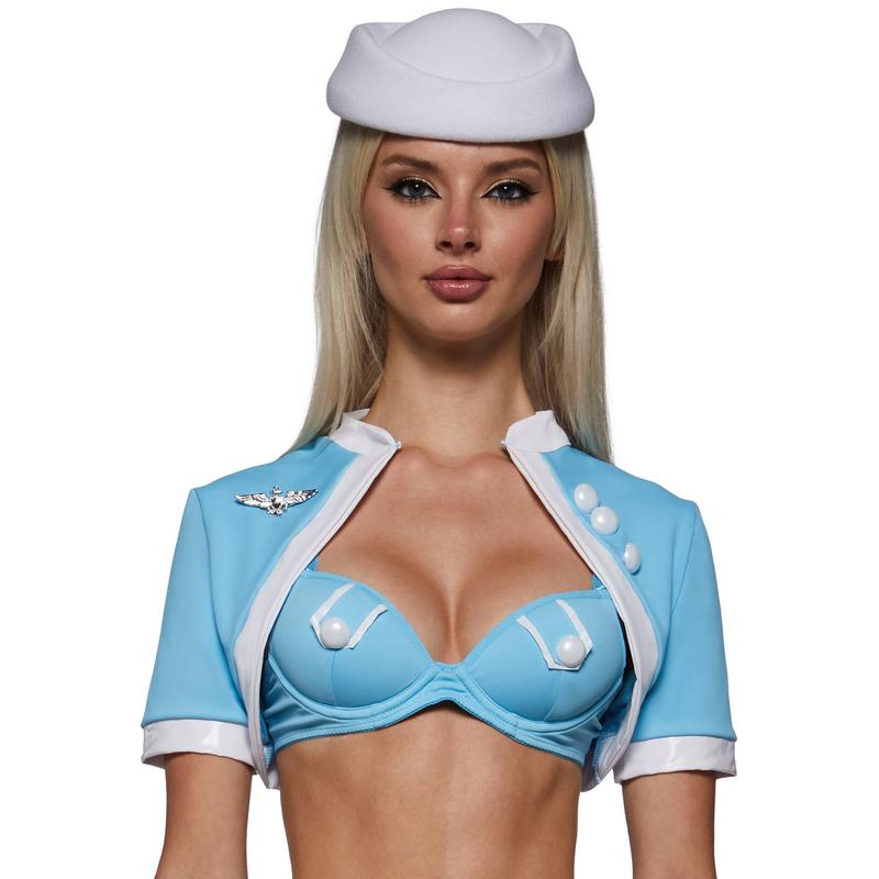 Y2K Sexy Flight Attendant Costume